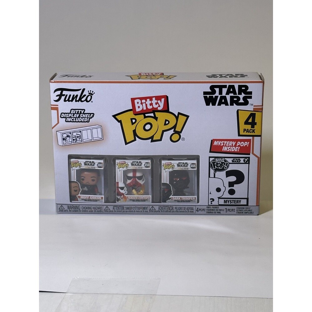 Funko Bitty POP! Star Wars The Mandalorian Moff Gideon GROGU BABY YODA 4pk NEW